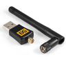 Двухдиапазонный USB адаптер Wi-Fi 5 EXEGATE EX-W5-T2U Plus-AC650 с внешней антенной EX299657RUS