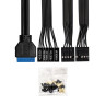 Корпус Minitower EXEGATE BAA-308MUC-UNS400 EX299241RUS